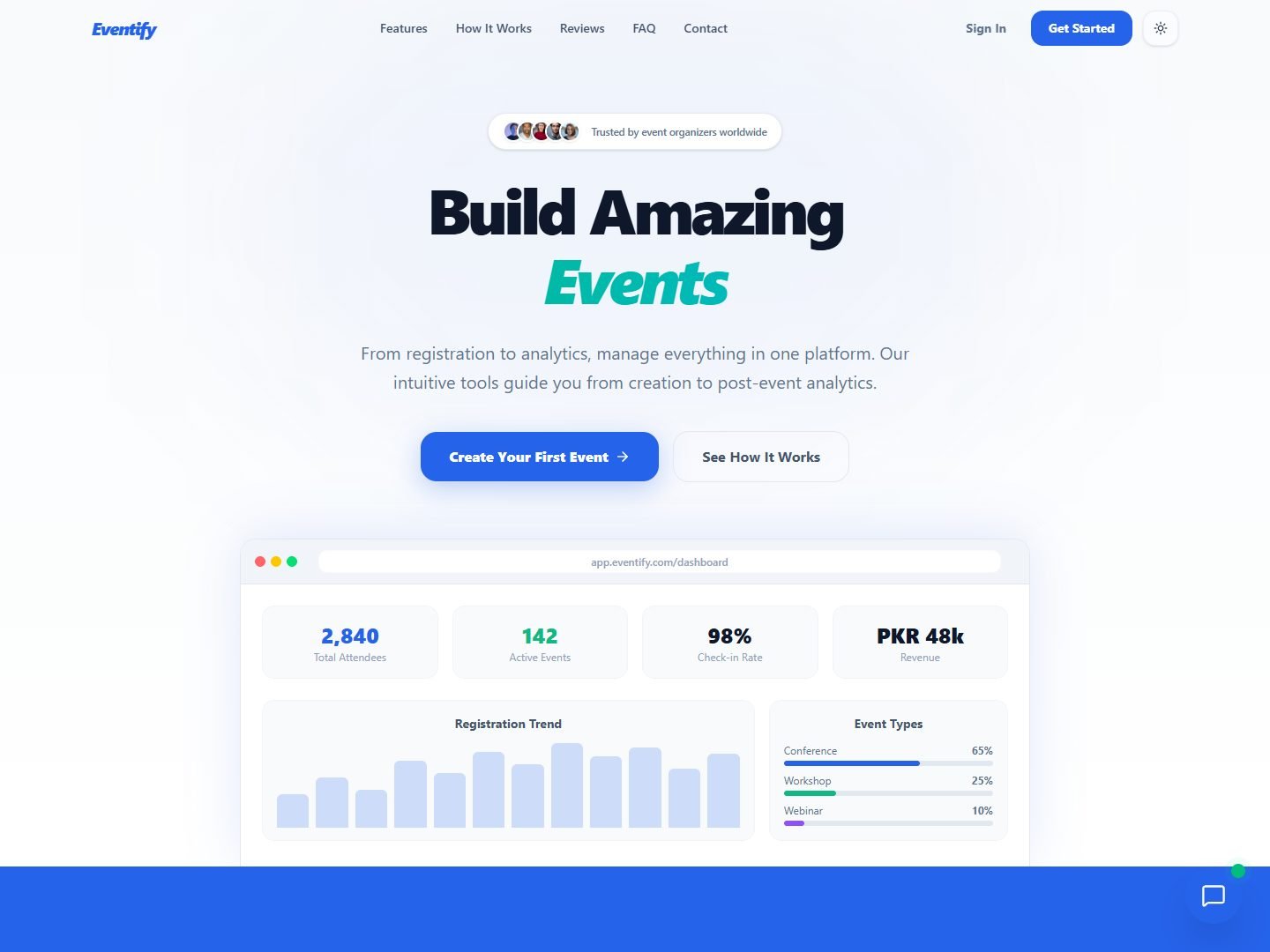 Eventify — Event management platform